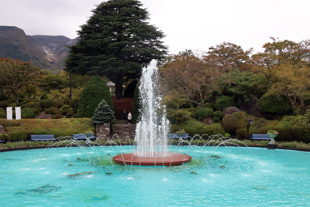 2024秋の1泊旅行（７） 強羅公園にて③ 噴水池からローズガーデンへ: 長さんのリタイア生活